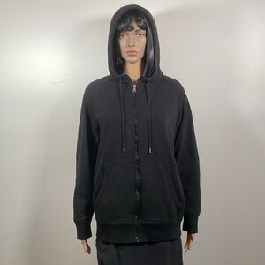 George faux shearling lined mens hoodie, size L/G (42-44).